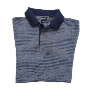Vintage Ping Golf polo collared shirt mercerized cotton